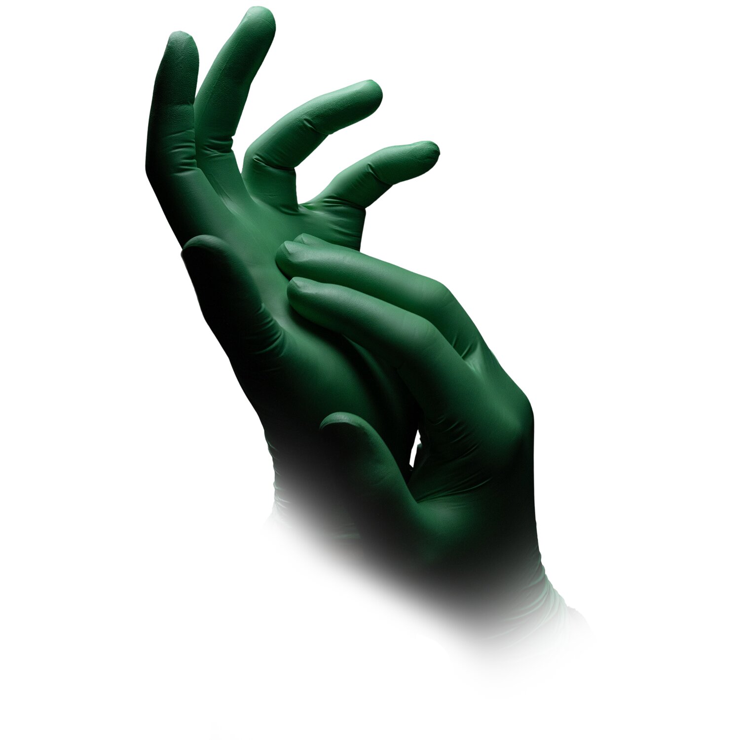 Nitril US-Handschuhe biol. abbaubar puderfrei Gr.M grün 100 Stk. Nitril US-Handschuhe biol. abbaubar puderfrei Gr.M grün 100 Stk.