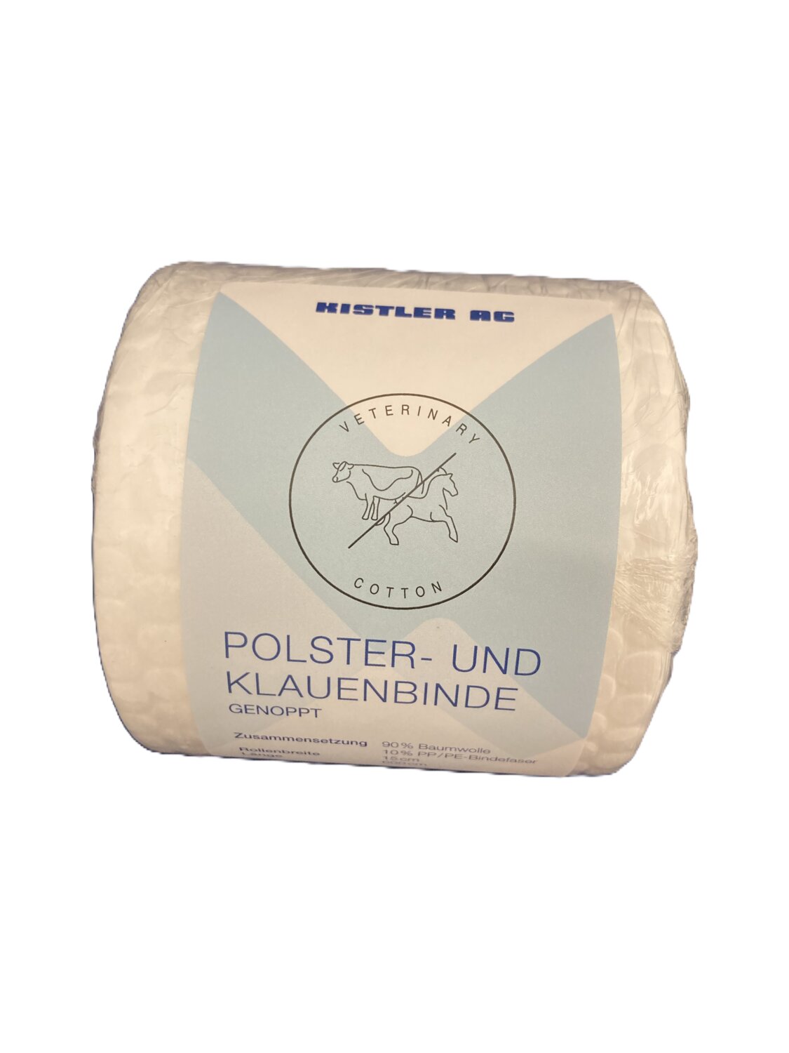 Kistler Polster- und Klauenbinde genoppt 9 cm x 6 m 140 Stück