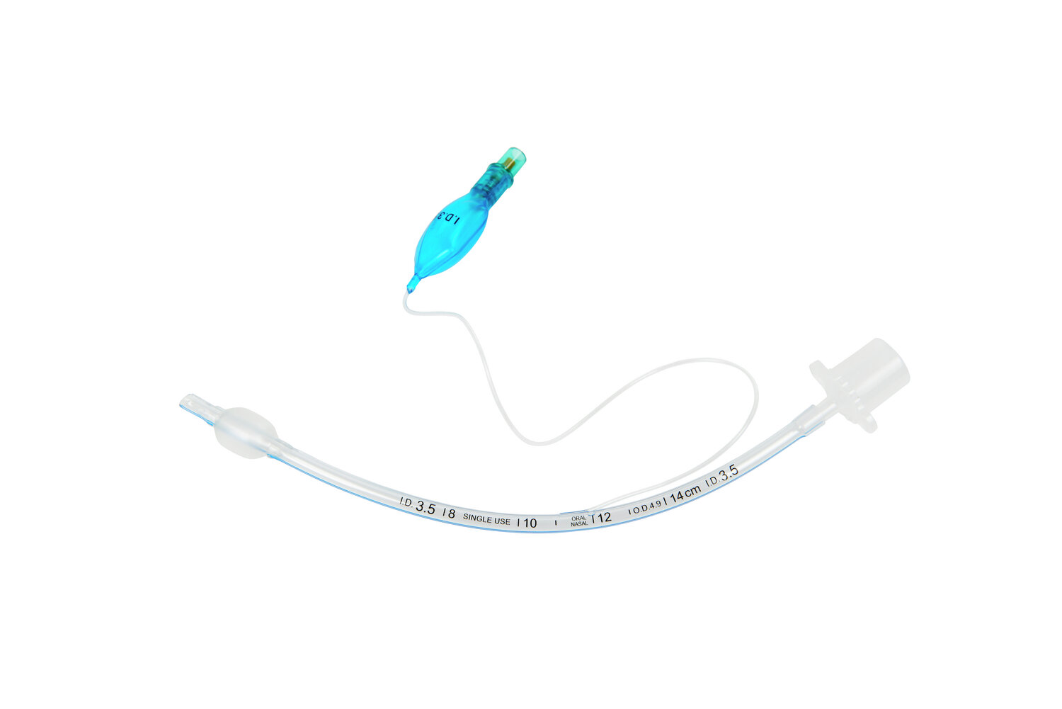 KRUUSE Endotracheal Tubus PVC m.Cuff 10 mm x 33.5 cm 10Stk