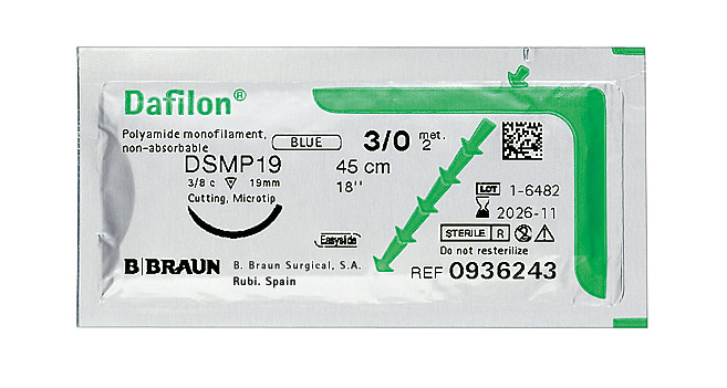B.Braun Dafilon 0 Flachspule 100m 1 Stück