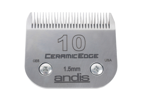 Andis Scherkopf #10, SNAP on, Keramik, 1,5mm 1 Stück