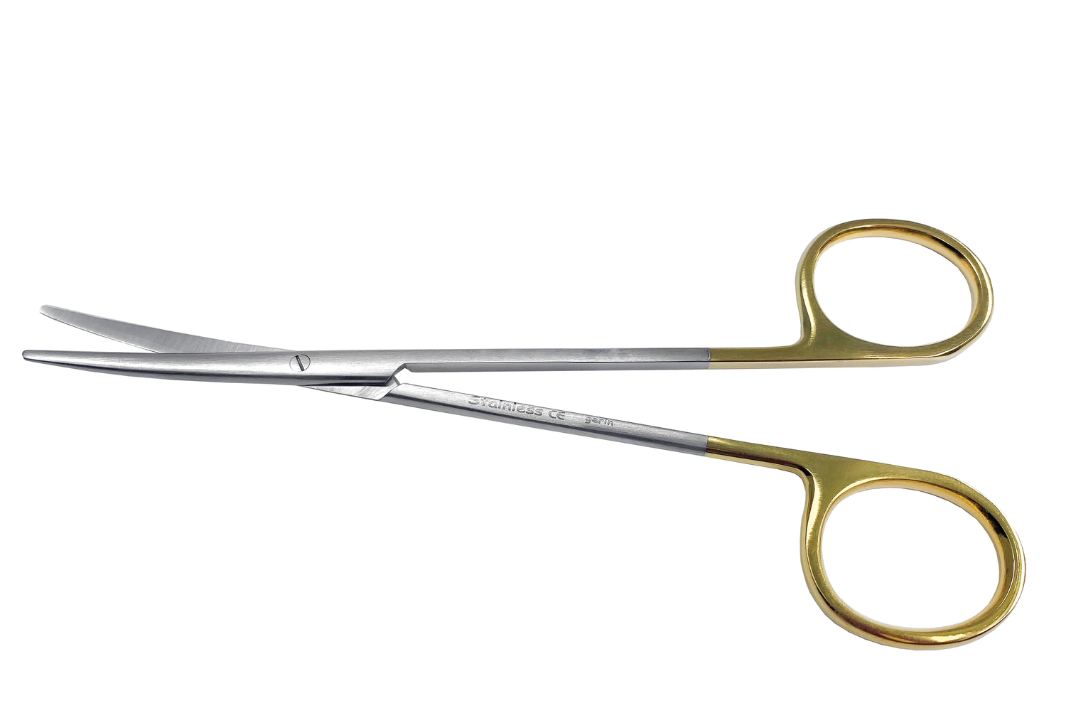 Präparierschere Baby-Metzenbaum TC 20.0 cm gebogen 1 Stk