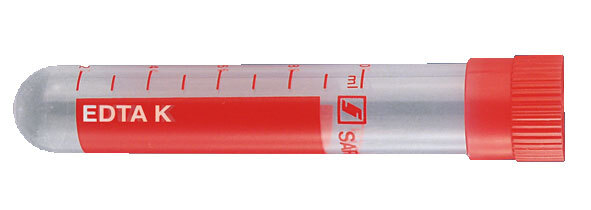 Sarstedt K-EDTA Probenröhrchen 10 ml Rundboden 100 Stück