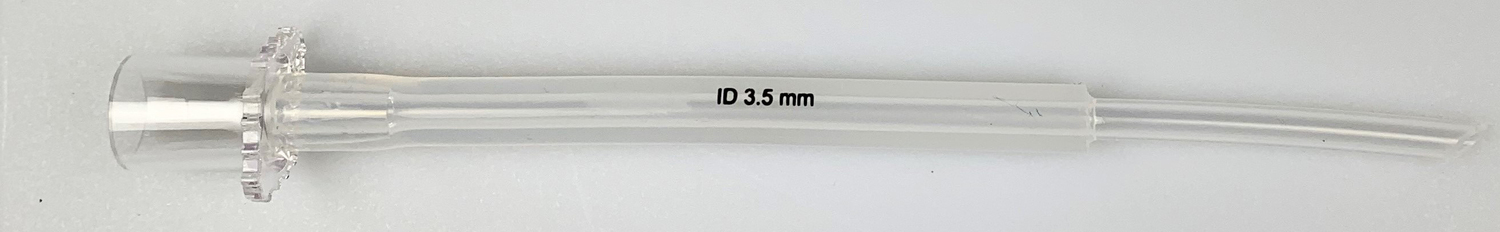 Trachealtubus Vögel/Exoten 5Stk 2.0 mm x 15.5 cm Silikon o.Mandrin