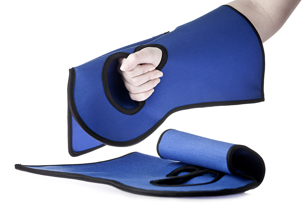 Chirurg. Röntgenhandschuhe 50/M 10, blau 1 Paar