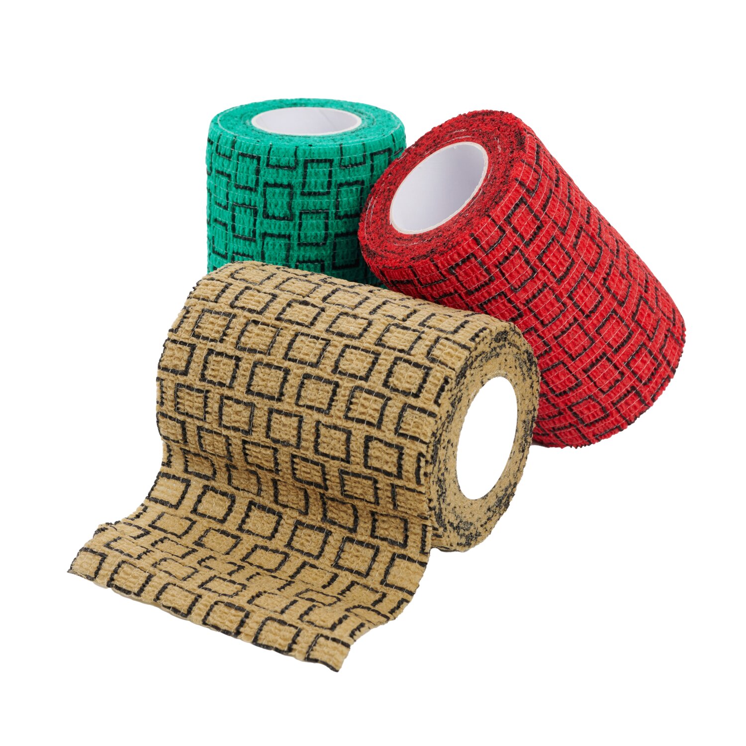 KRUUSE SafeVet Bandage m.Dehnungsanz. 5cm x 4.5m 10 Stk. KRUUSE SafeVet Bandage m.Dehnungsanz. 5cm x 4.5m 10 Stk.