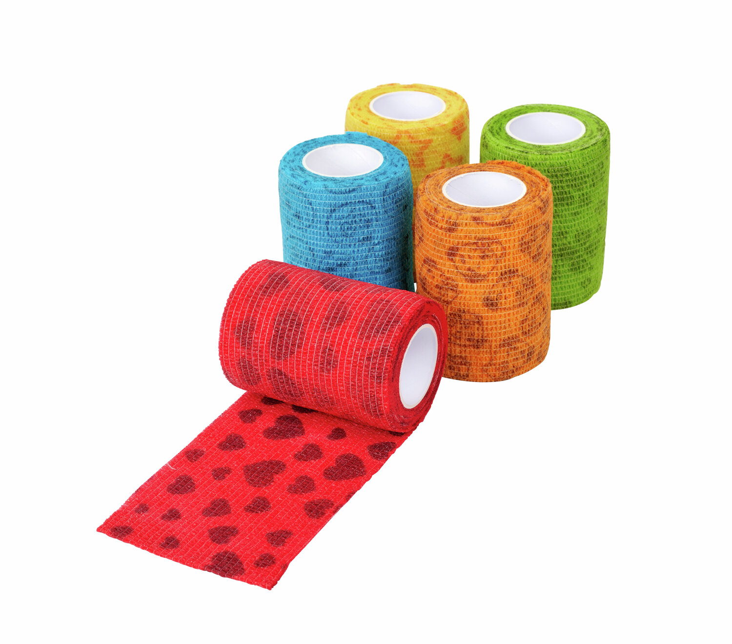 KRUUSE Fun Flex Care Bandagen Inside-Out 7.5cm x 4.5 m 10 Stk