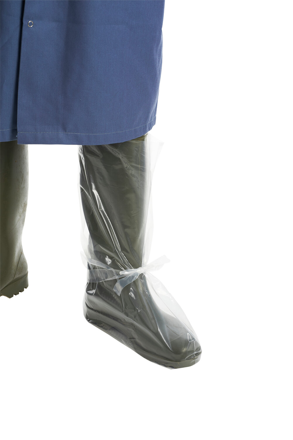 KRUTEX Überziehstiefel 50cm 10 Paar lang/dick m. Schnürsenkel