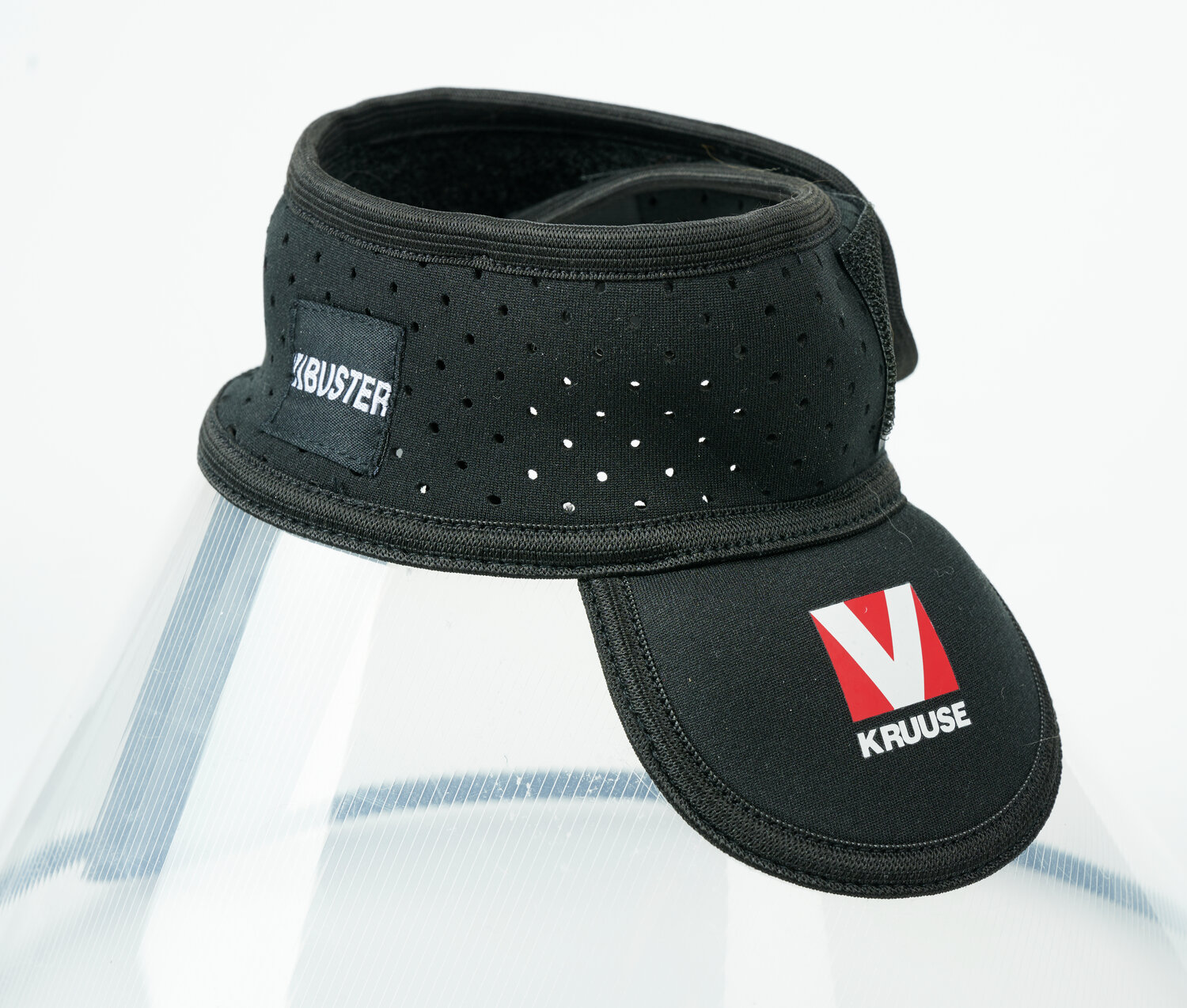 BUSTER Halskragen Complete transp. Klett-Verschl. 10cm 5 Stk