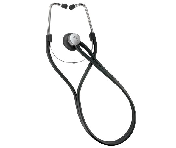 Supra-Bell Stethoskop mit PVC-Schlauch schw. 1 Stück