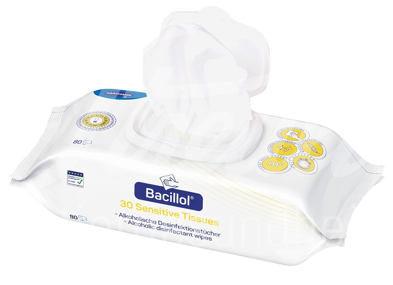 Bacillol 30 Sensitive Green Tissues Btl 120 Stk