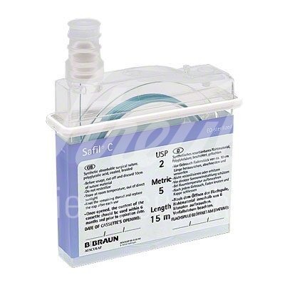 B.Braun Safil C viol. Flachspule USP 3 25 m 1 Stk.