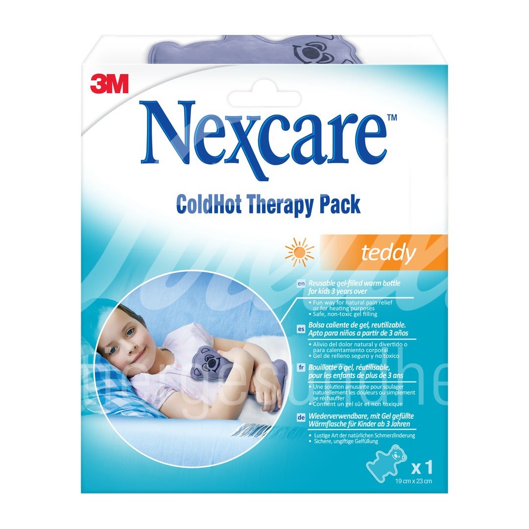 3M Nexcare ColdHot Therapy Pack Wärmeflasche Teddy samtweich