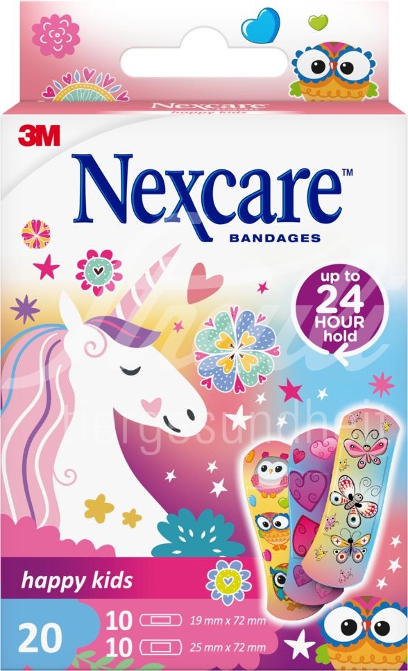 3M Nexcare Kinderpflaster Happy Kids Magic 20 Stk