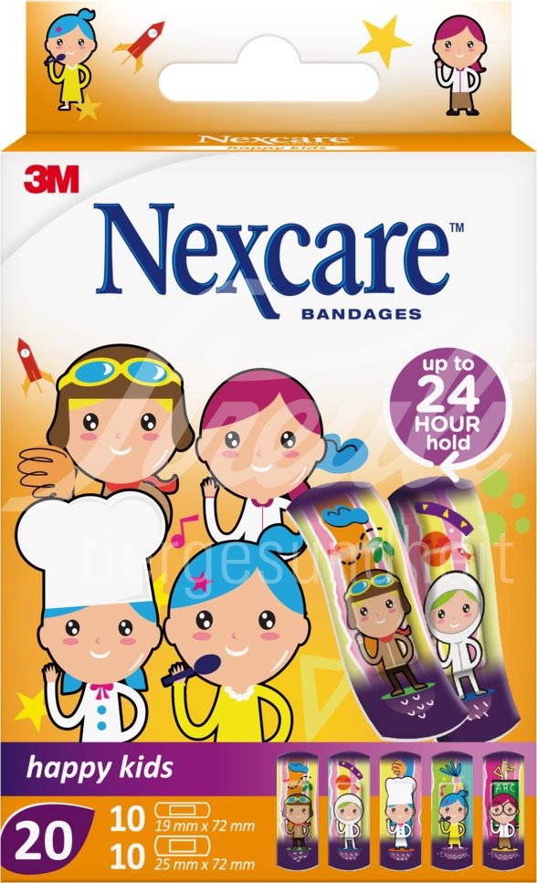3M Nexcare Kinderpflaster Happy Kids Professions 20 Stk