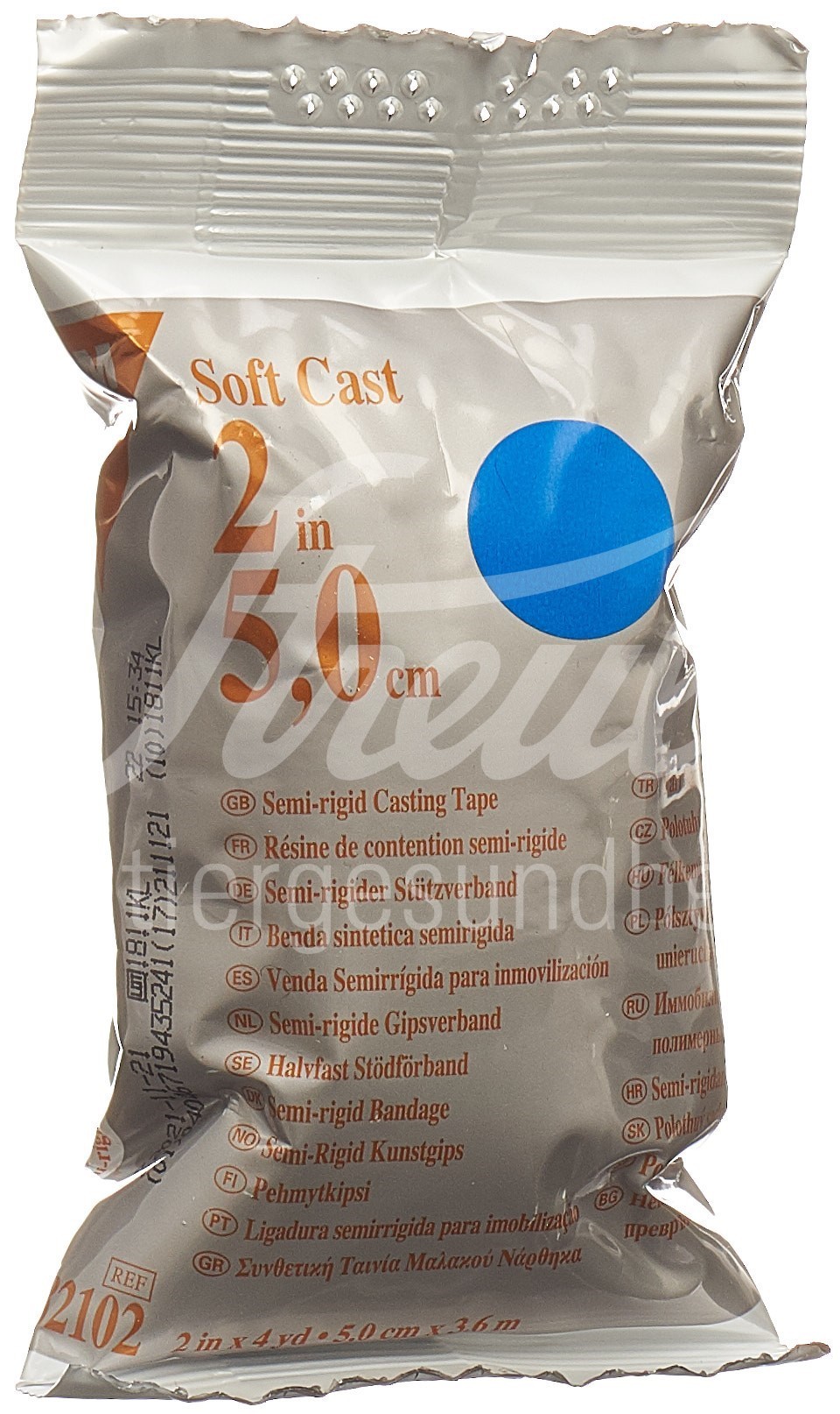 3M Scotchcast Softcast 5cmx3.65m blau