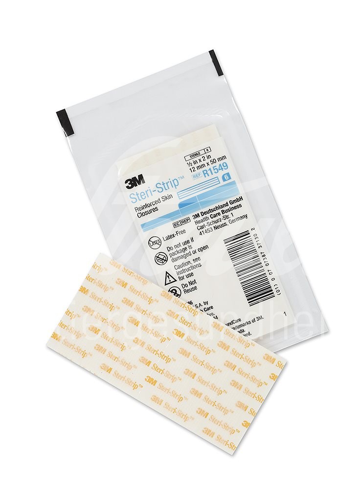 3M Steri Strip 12x50mm weiss verstärkt 50 x 6 Stk