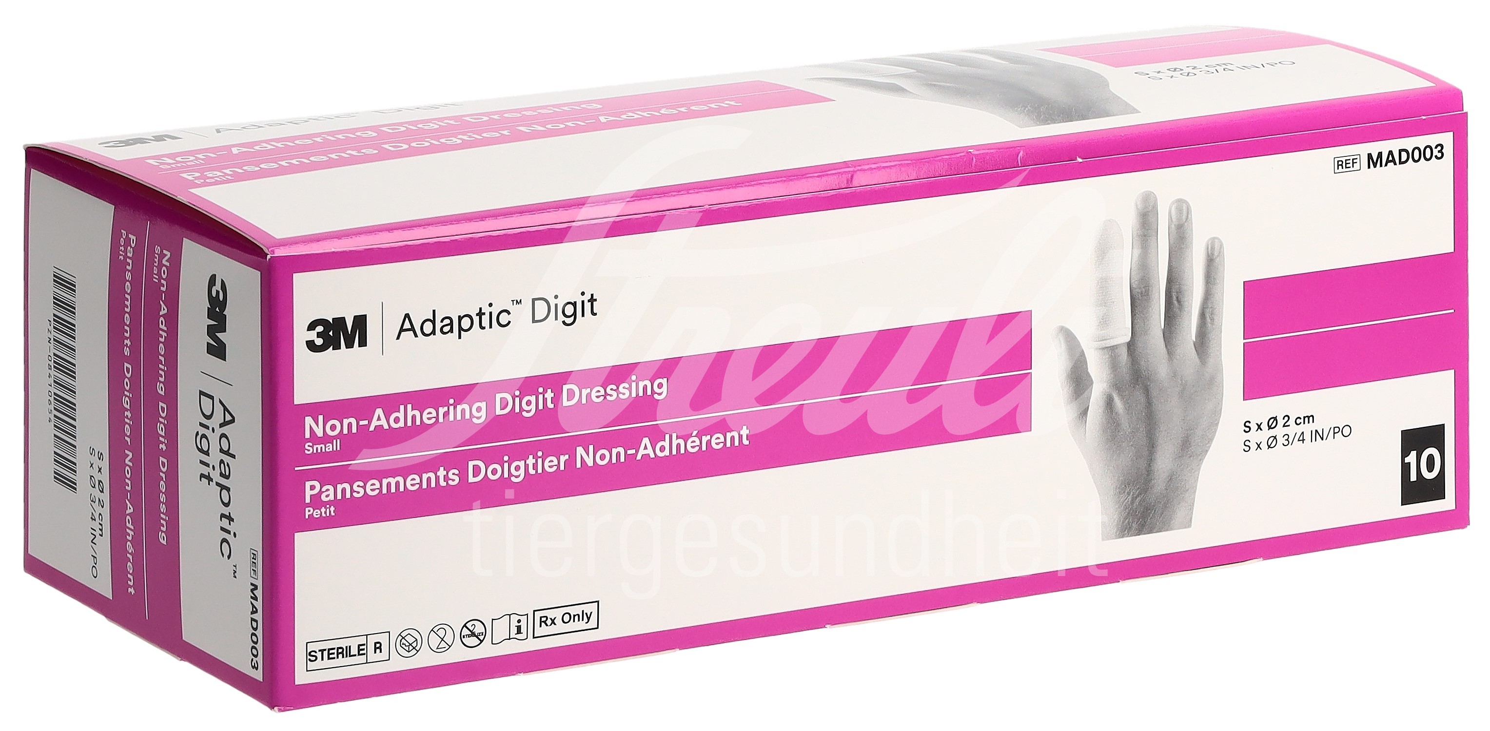 Adaptic DIGIT Fingerverband small steril 10 Stk