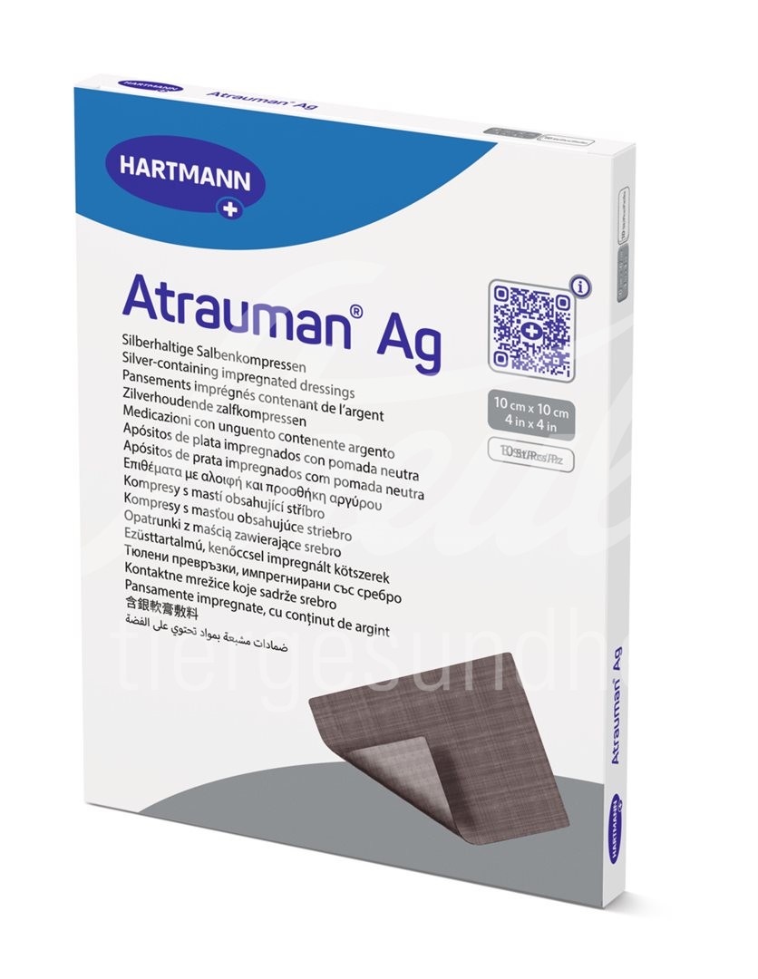 Atrauman Ag Kompressen 10x10cm steril 10 Stk