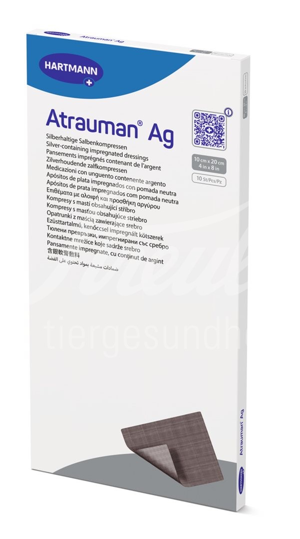 Atrauman Ag Kompressen 10x20cm steril 10 Stk
