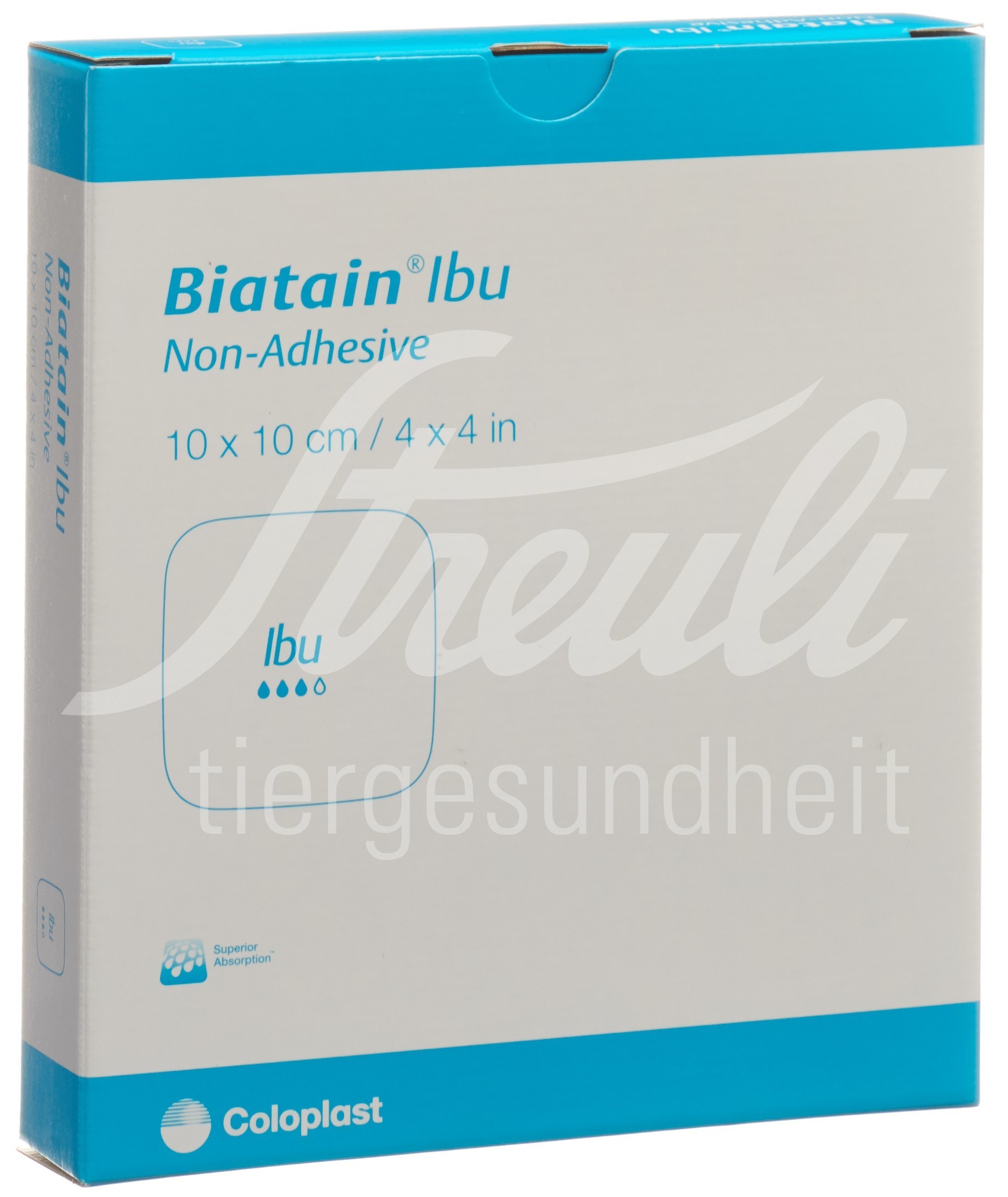 Biatain Ibu Non-Adhesive 10x10cm 5 Stk