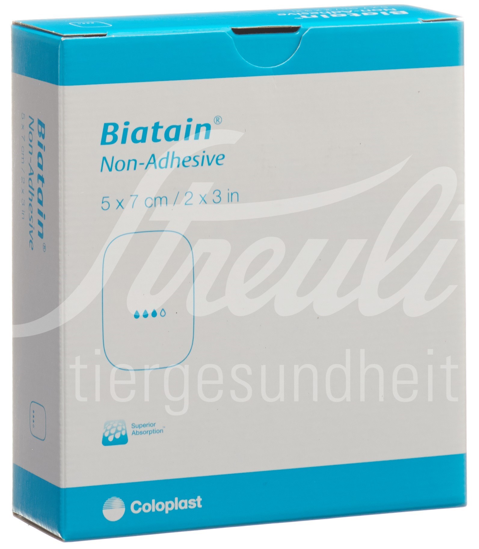 Biatain Non-Adhesive 5x7cm 10 Stk