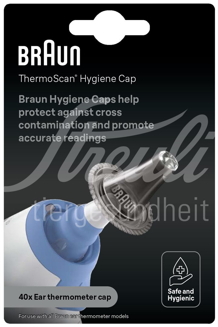 BRAUN ThermoScan Ersatz-Schutzkapp LF40EULA 40 Stk