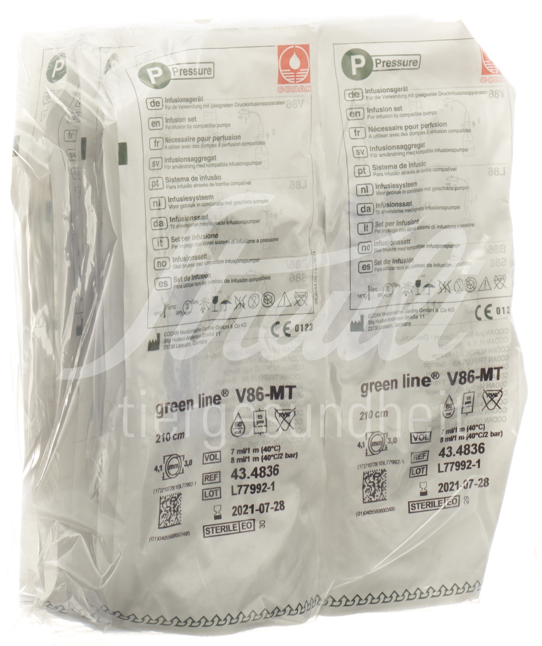 Codan Infusionsgerät V86-9-MT Minigoutte 10 Stk