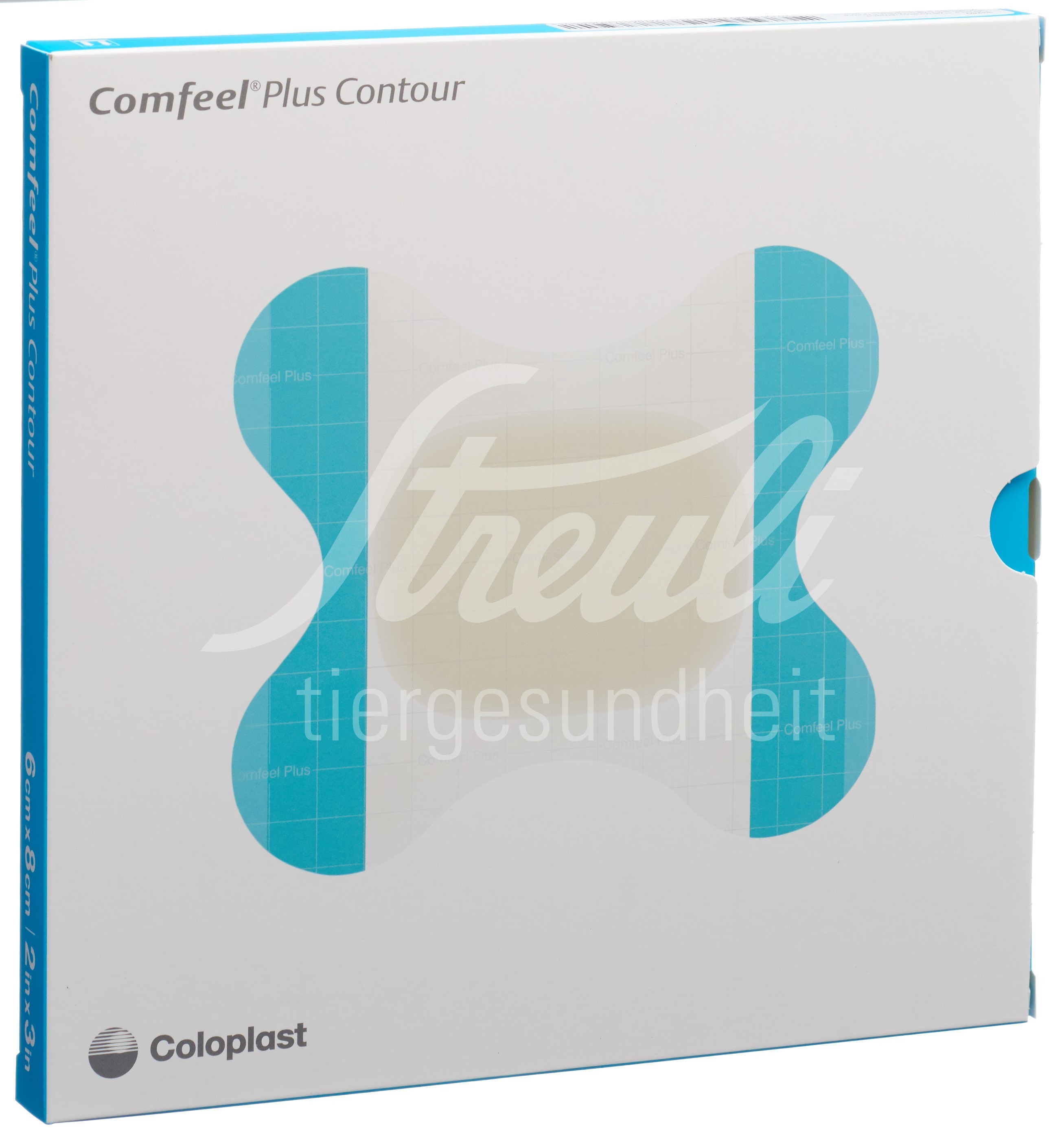 Comfeel Plus Wundverband contouriert 6x8cm 5 Stk