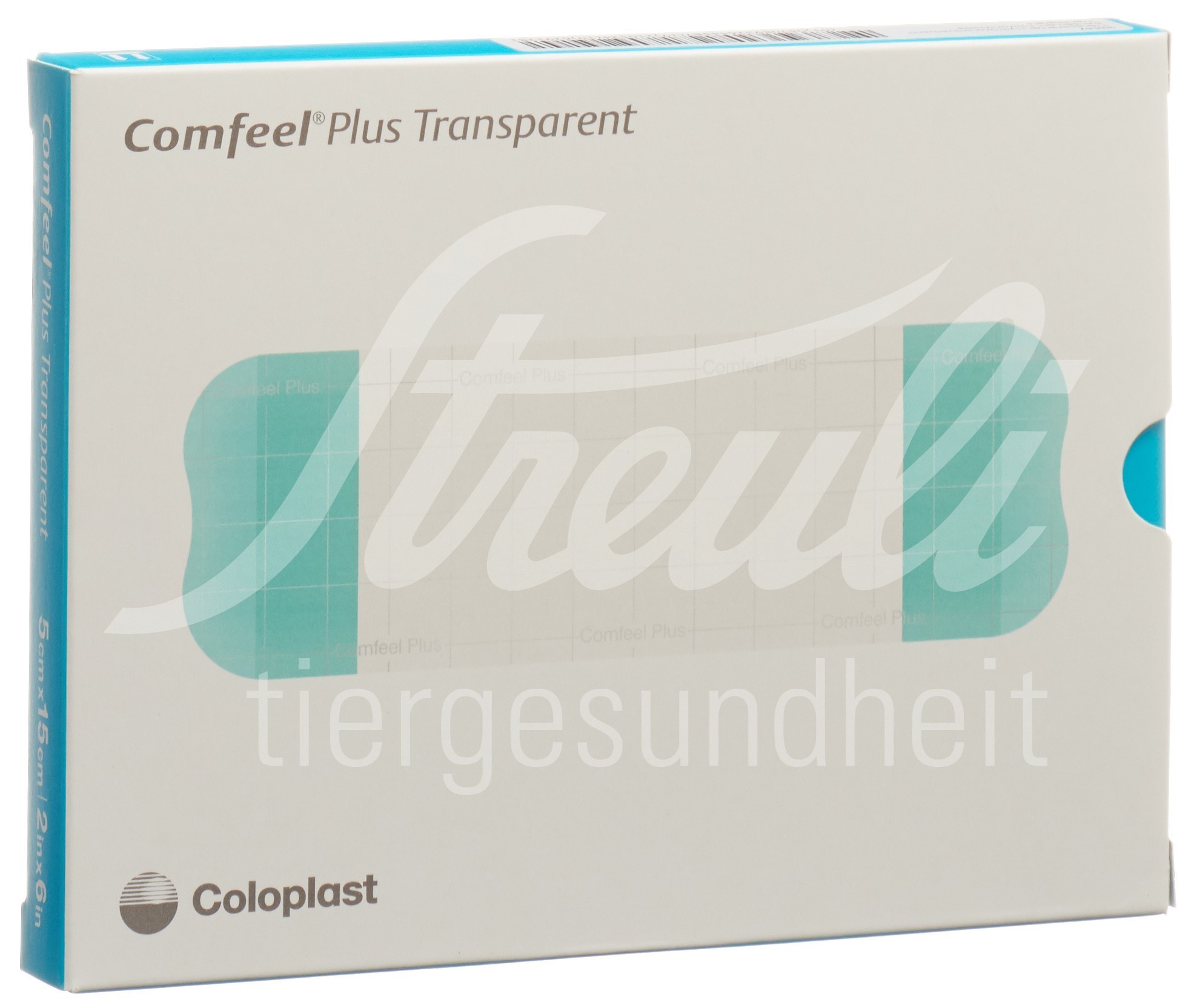 Comfeel Plus Transparent Hydrokolloid Verband 5x15cm 5 Stk