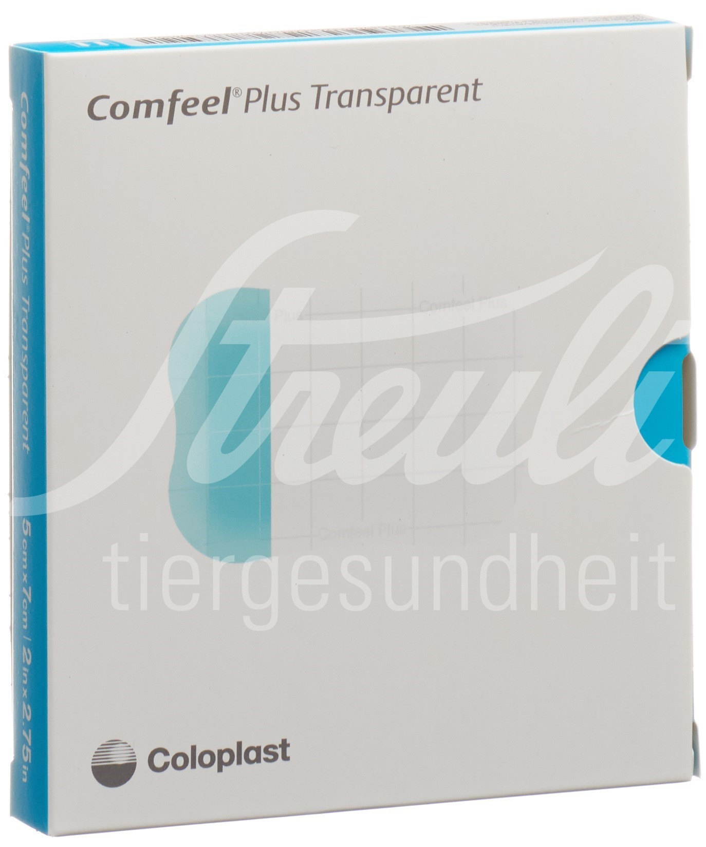 Comfeel Plus Transparent Hydrokolloid Verband 5x7cm 10 Stk