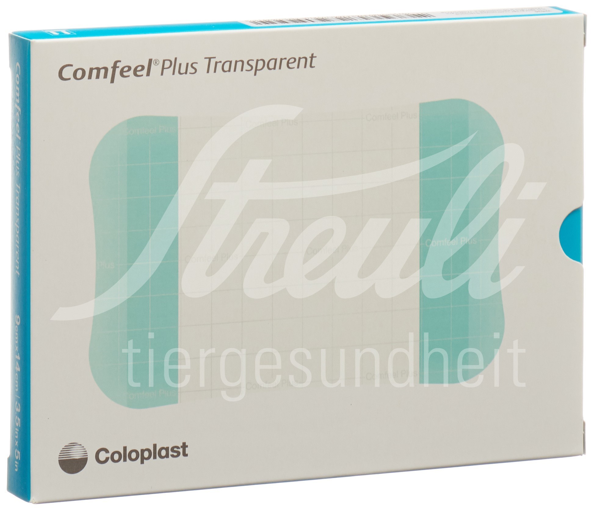 Comfeel Plus Transparent Hydrokolloid Verband 9x14cm 10 Stk