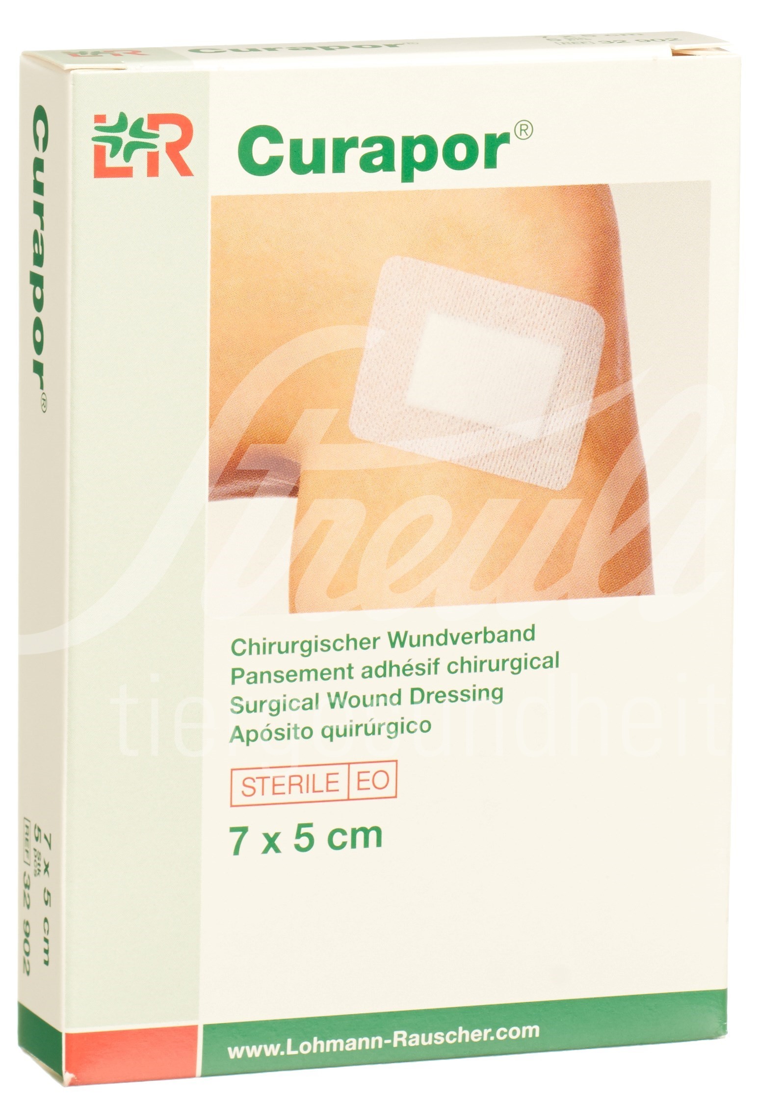 Curapor Chirurgisch Wundverband 7x5cm steril 5 Stk