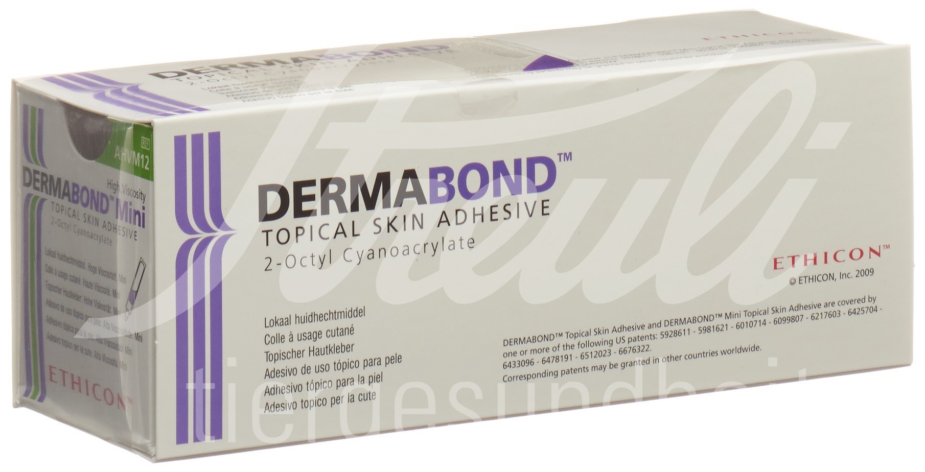 Dermabond High Viscosity Topischer Hautkleber Mini 12 Amp 0.36 ml