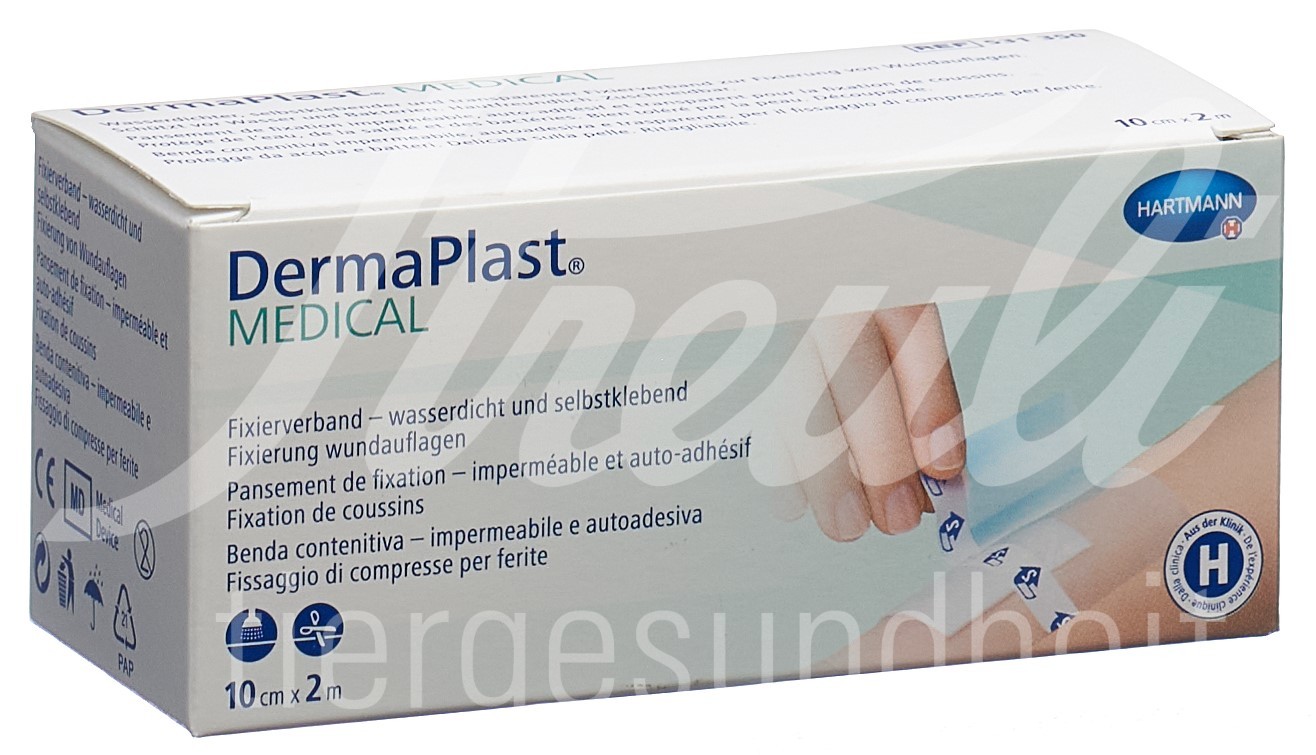 Dermaplast Medical Fixierfolie 10cmx2m