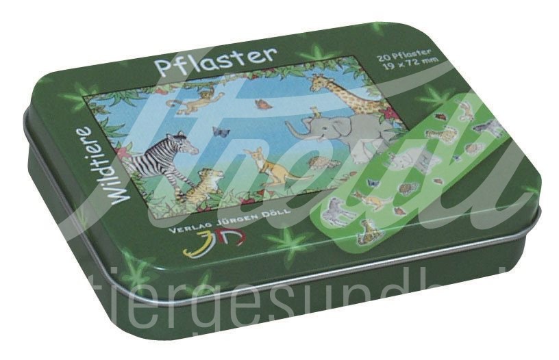 Döll Heftpflaster 19x72mm Wildtiere Ds 20 Stk