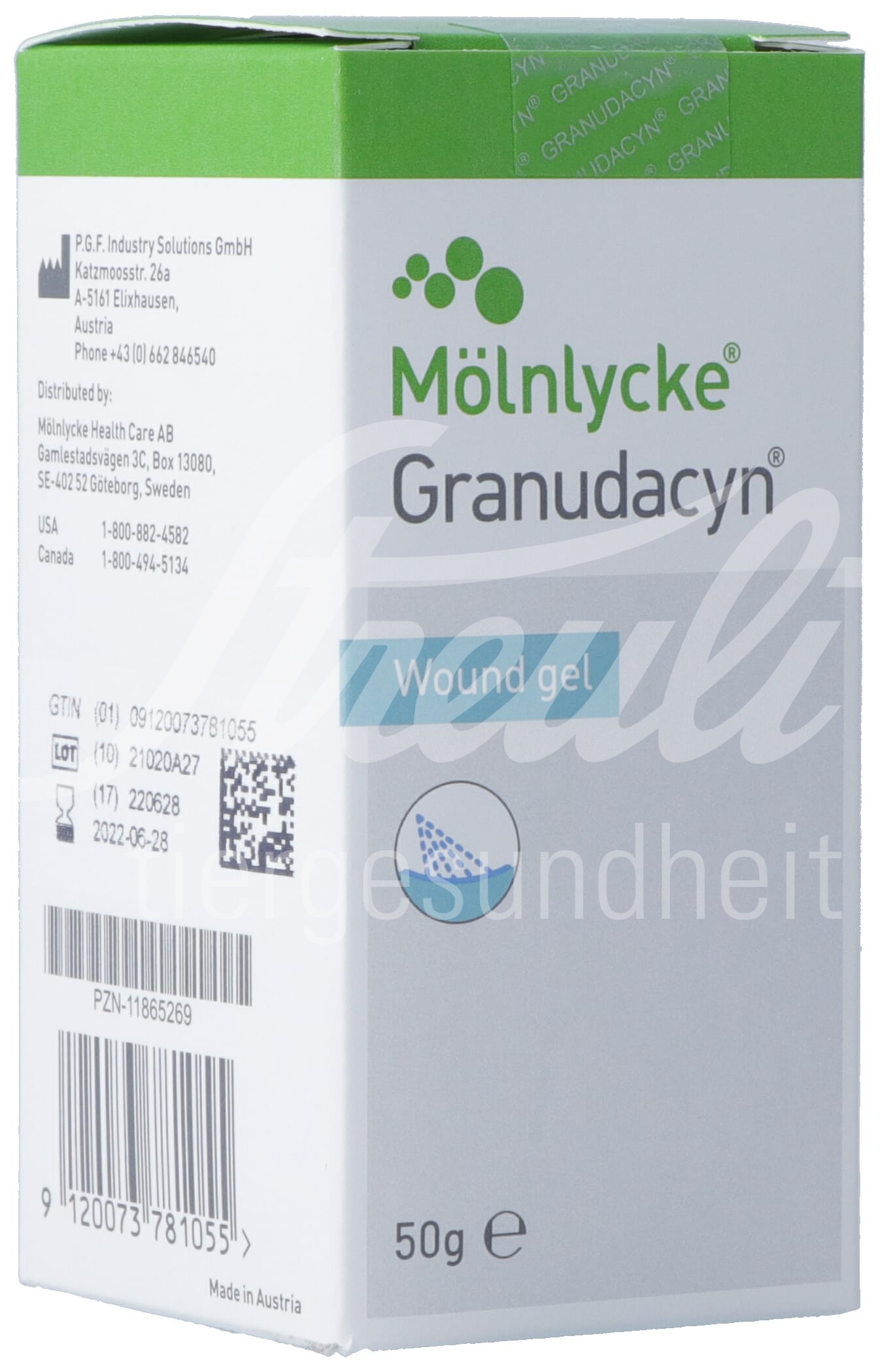 Granudacyn Wundgel Spr 50 g