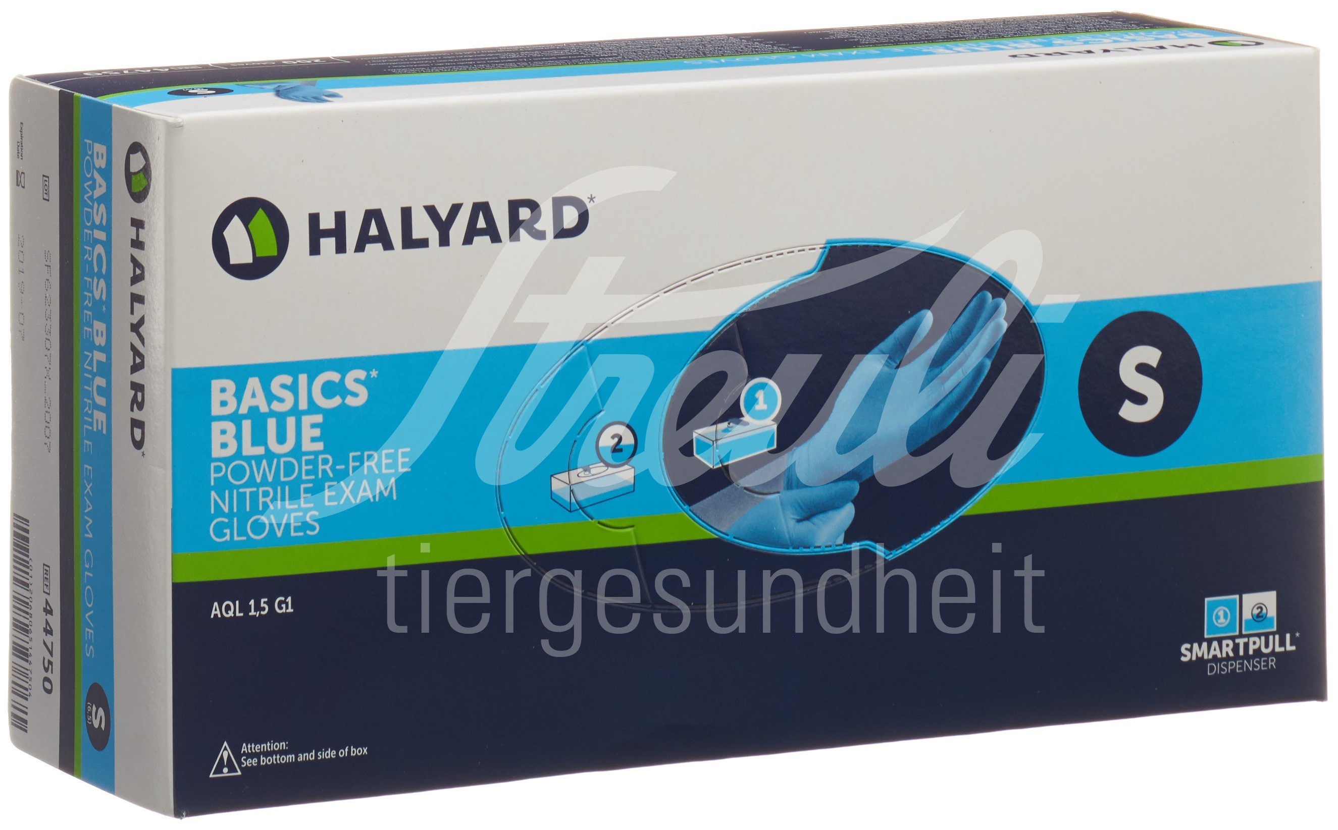 HALYARD Untersuchungshandschuhe S Nitril Basic blau 200 Stk
