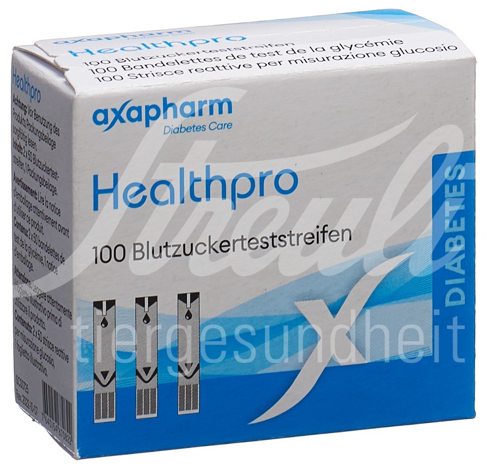 HEALTHPRO-X1 Blutzucker-Teststreifen 100 Stk