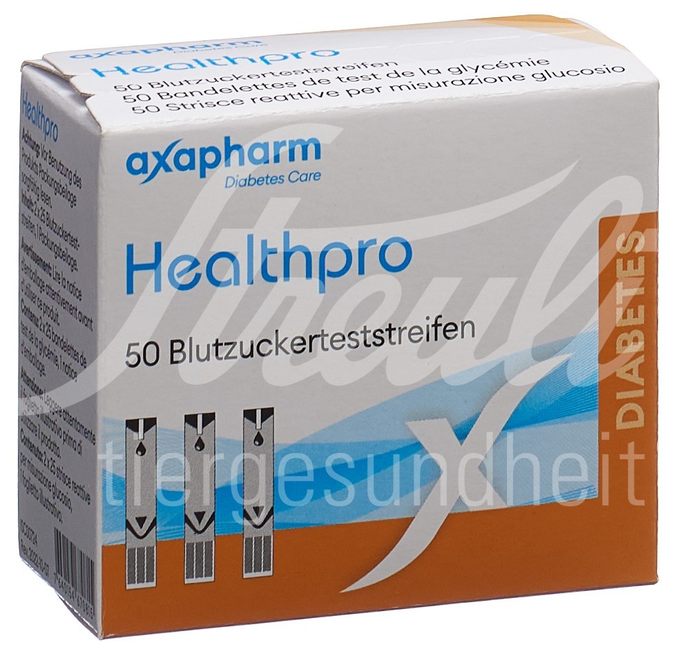 HEALTHPRO-X1 Blutzucker-Teststreifen 50 Stk