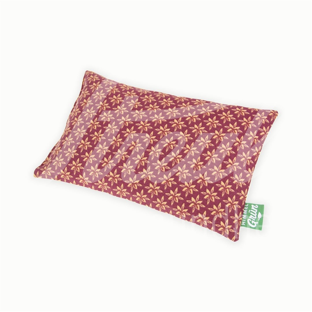 Himmelgrün Kirschkernkissen 30x20cm Blütenstern