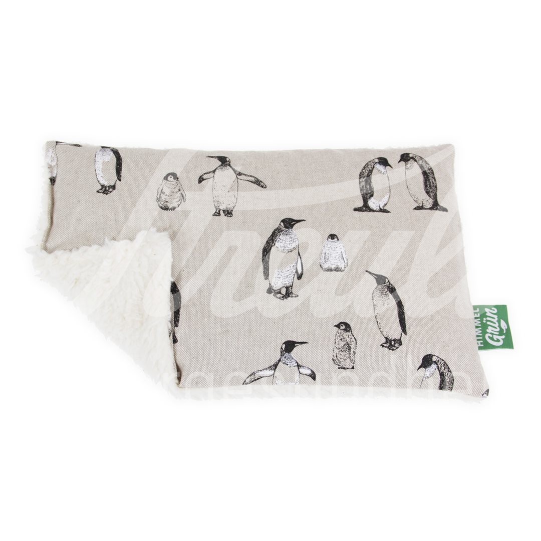 Himmelgrün Kirschkernkissen 30x20cm Pinguin