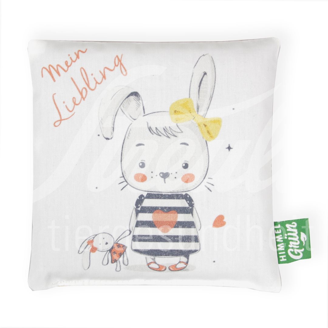 Himmelgrün Traubenkernkissen 15x15cm Liebling Mädchen