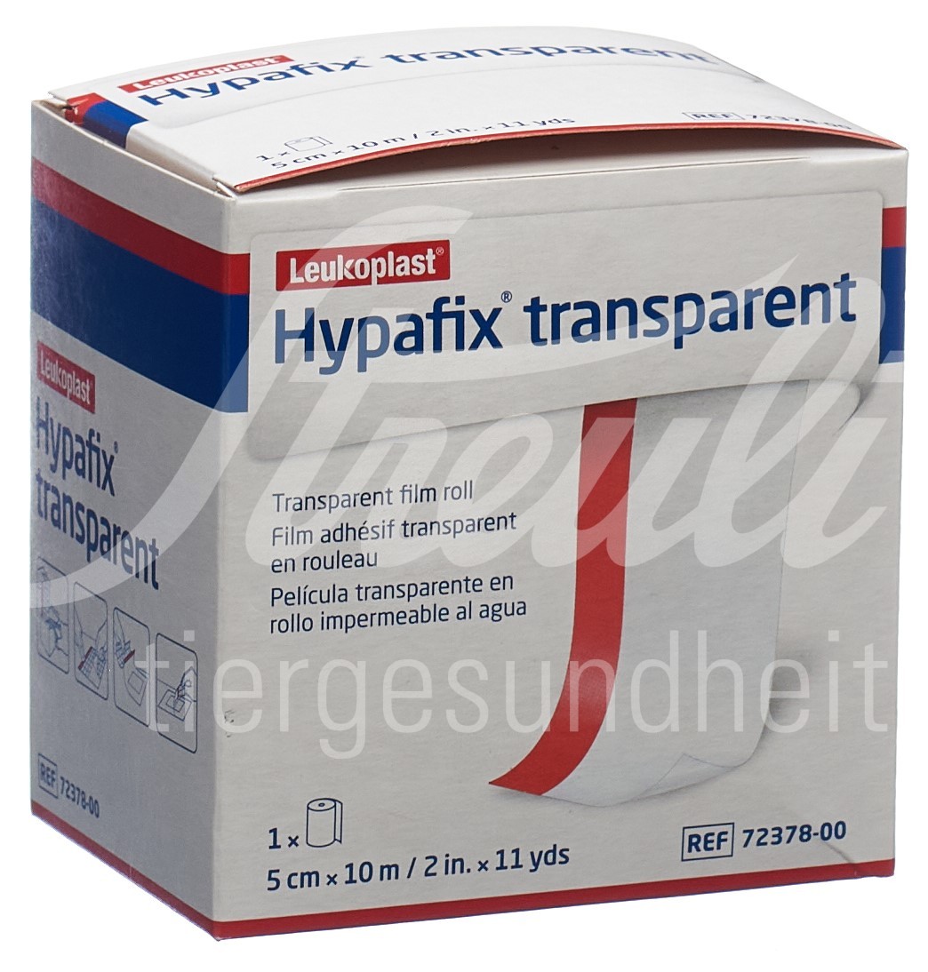 Hypafix transparent 5cmx10m unsteril Rolle