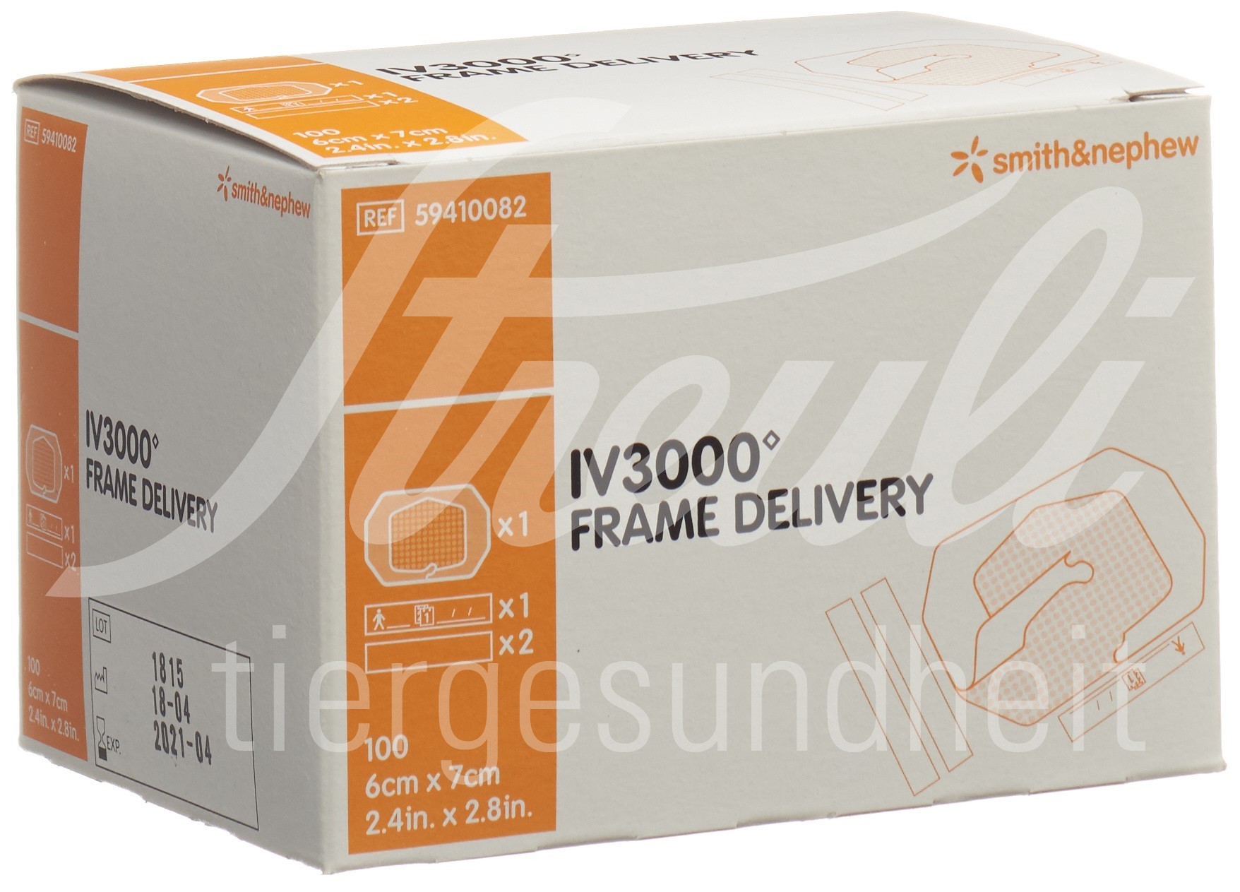 IV3000 Windowframe 6x7cm 100 Stk