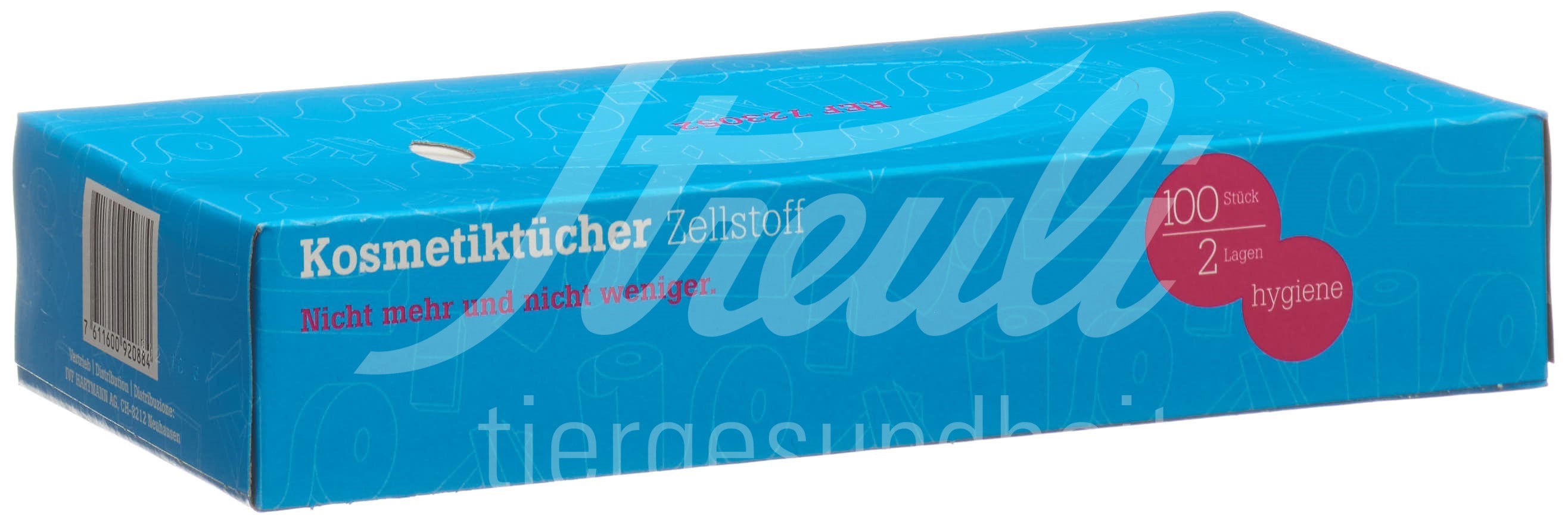 IVF Kosmetiktücher Zellstoff 2 lagig 100 Stk