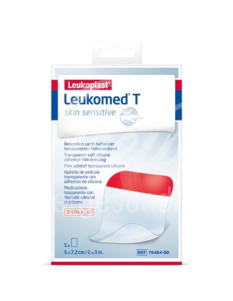 Leukomed T skin sensitive 5x7.5cm 5 Stk