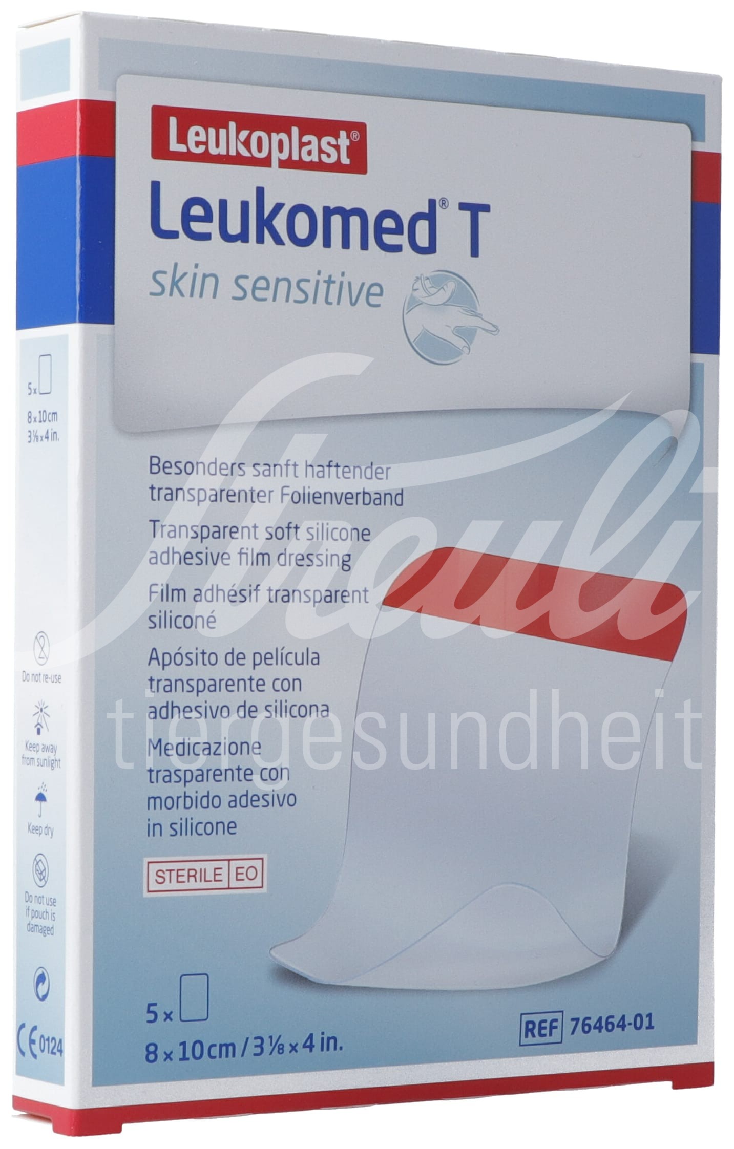 Leukomed T skin sensitive 8x10cm 5 Stk