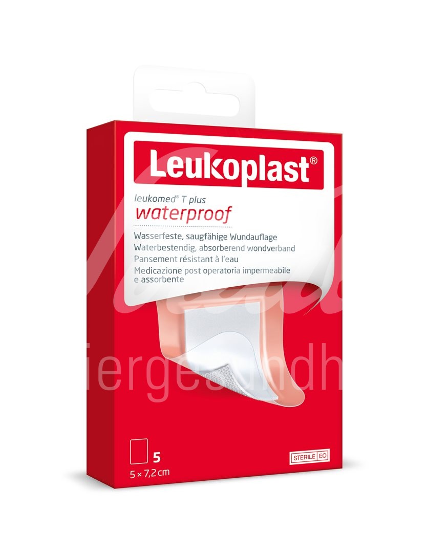Leukoplast Leukomed T+ 7.2x5cm steril 5 Stk