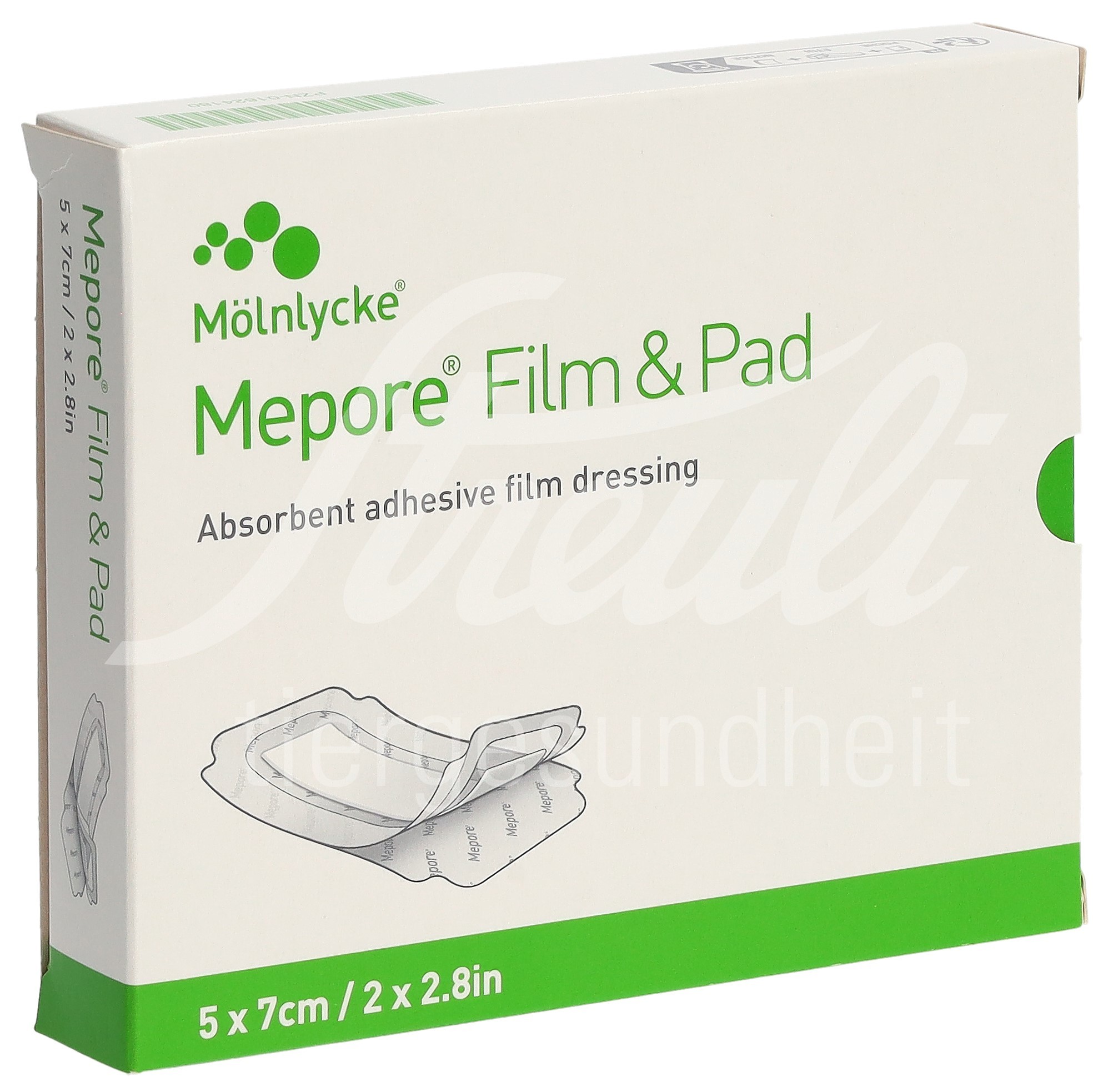Mepore Film & Pad 5x7cm square 5 Stk